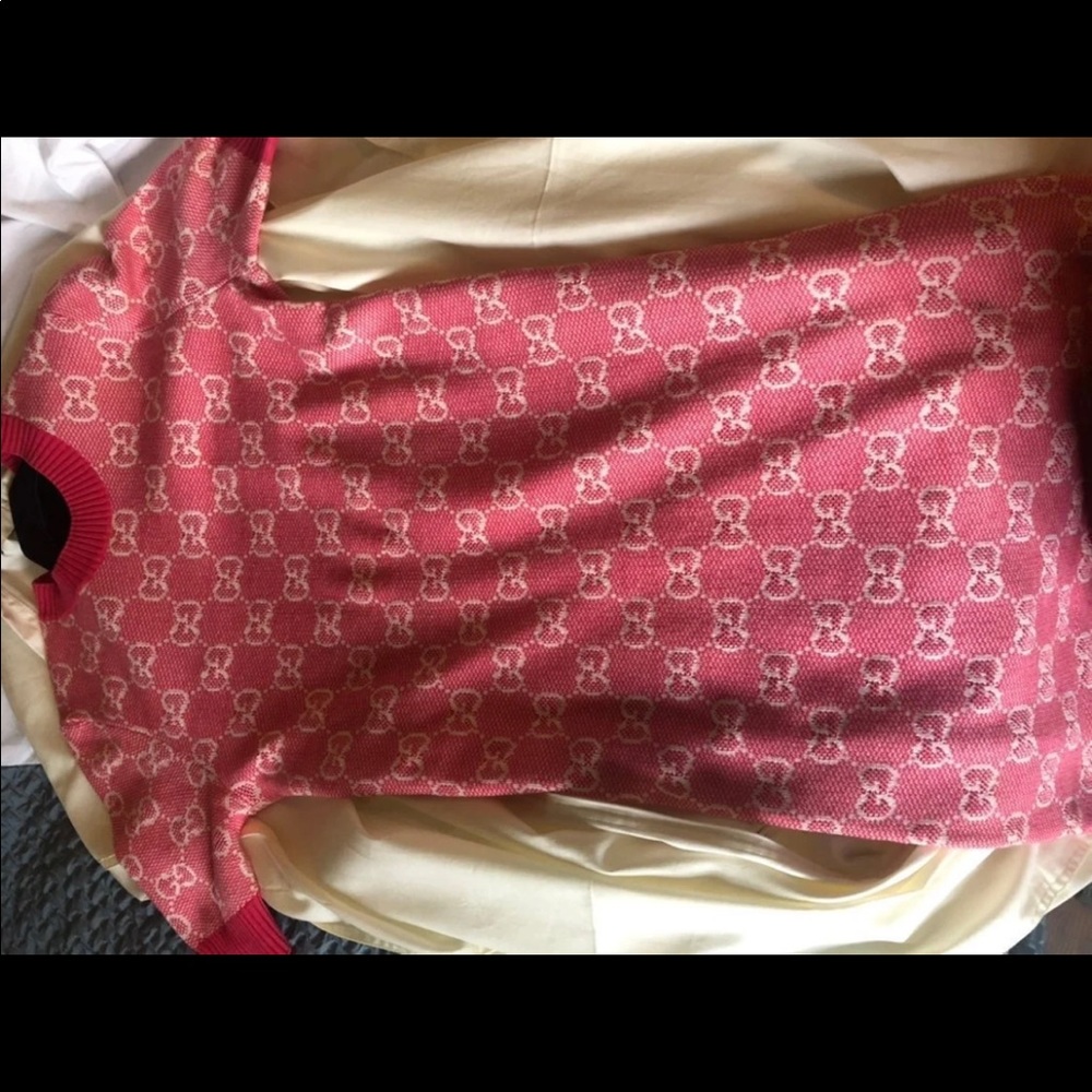 Gucci GG jacquard-woven dress - Pink
